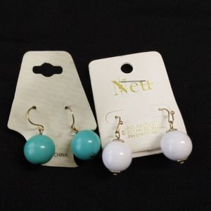 New!!! 2 pair of earrings